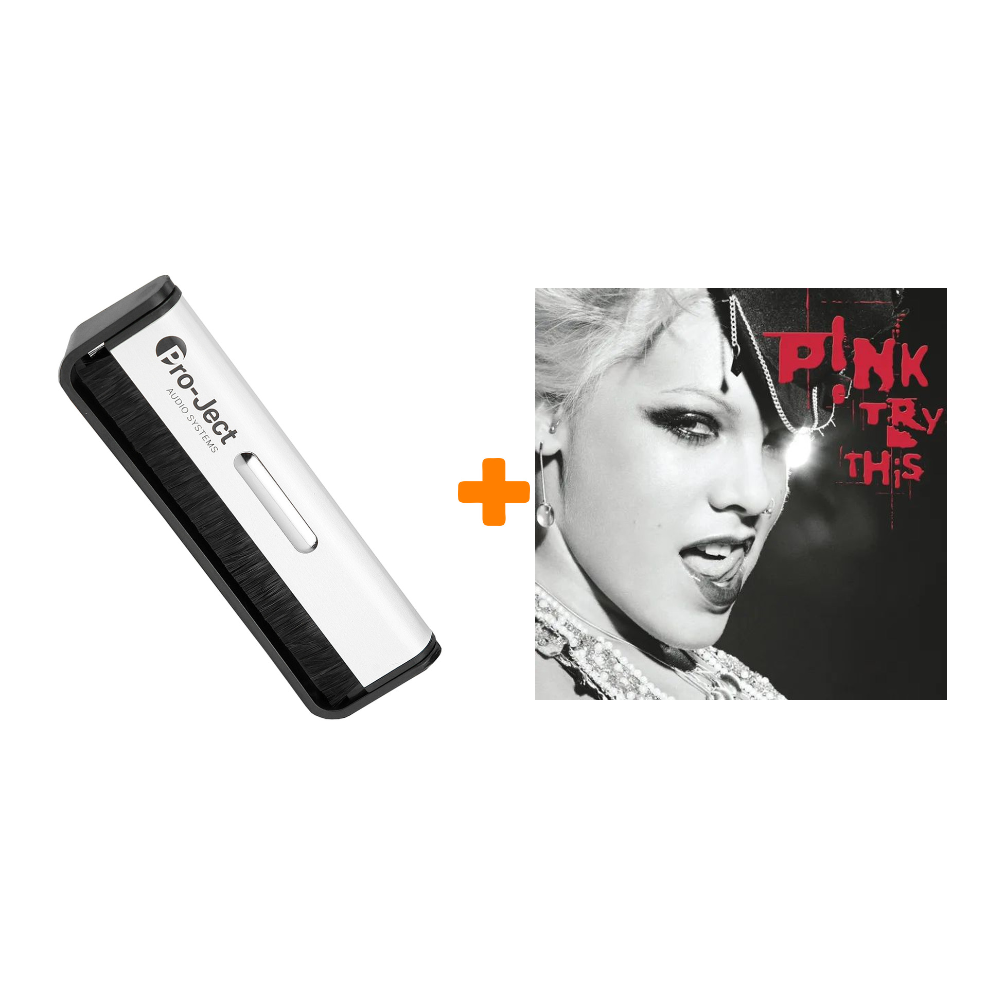 

PINK Try This 2LP + Щетка для LP Brush It Набор