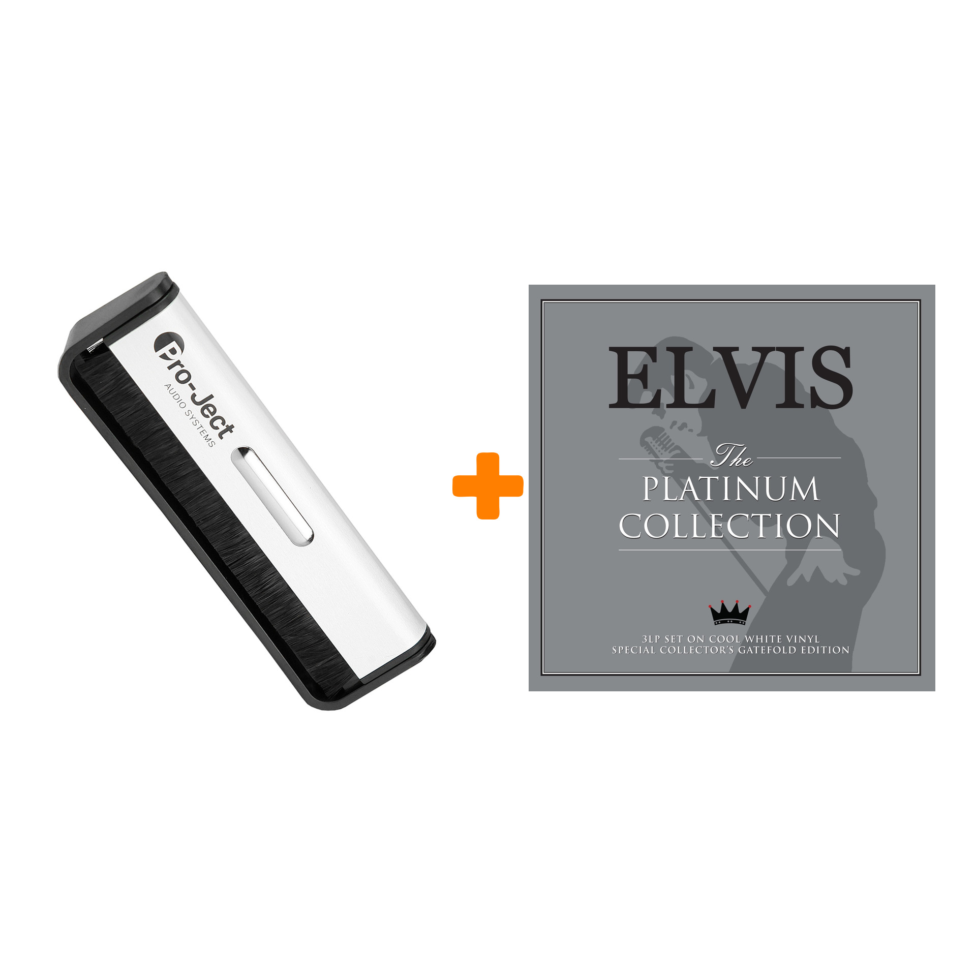 

PRESLEY ELVIS The Platinum Collection 3LP + Щетка для LP Brush It Набор