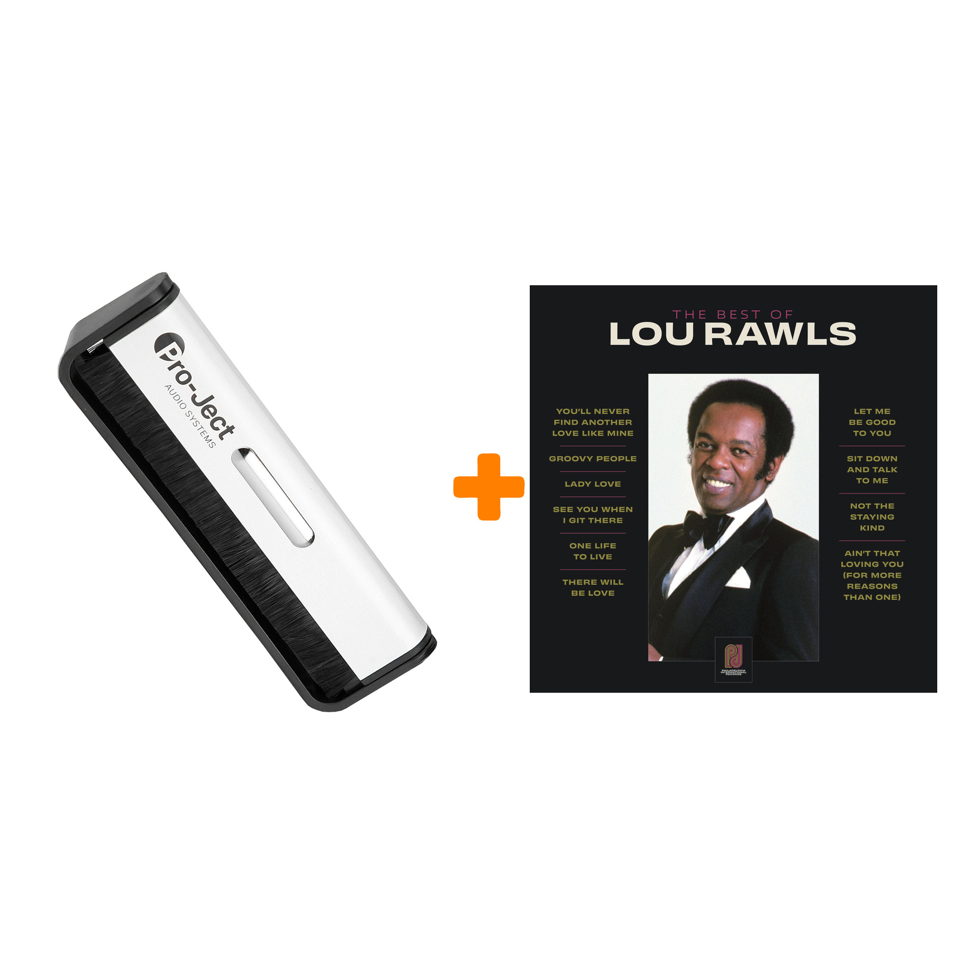 

RAWLS LOU Best Of Lou Rawls LP + Щетка для LP Brush It Набор