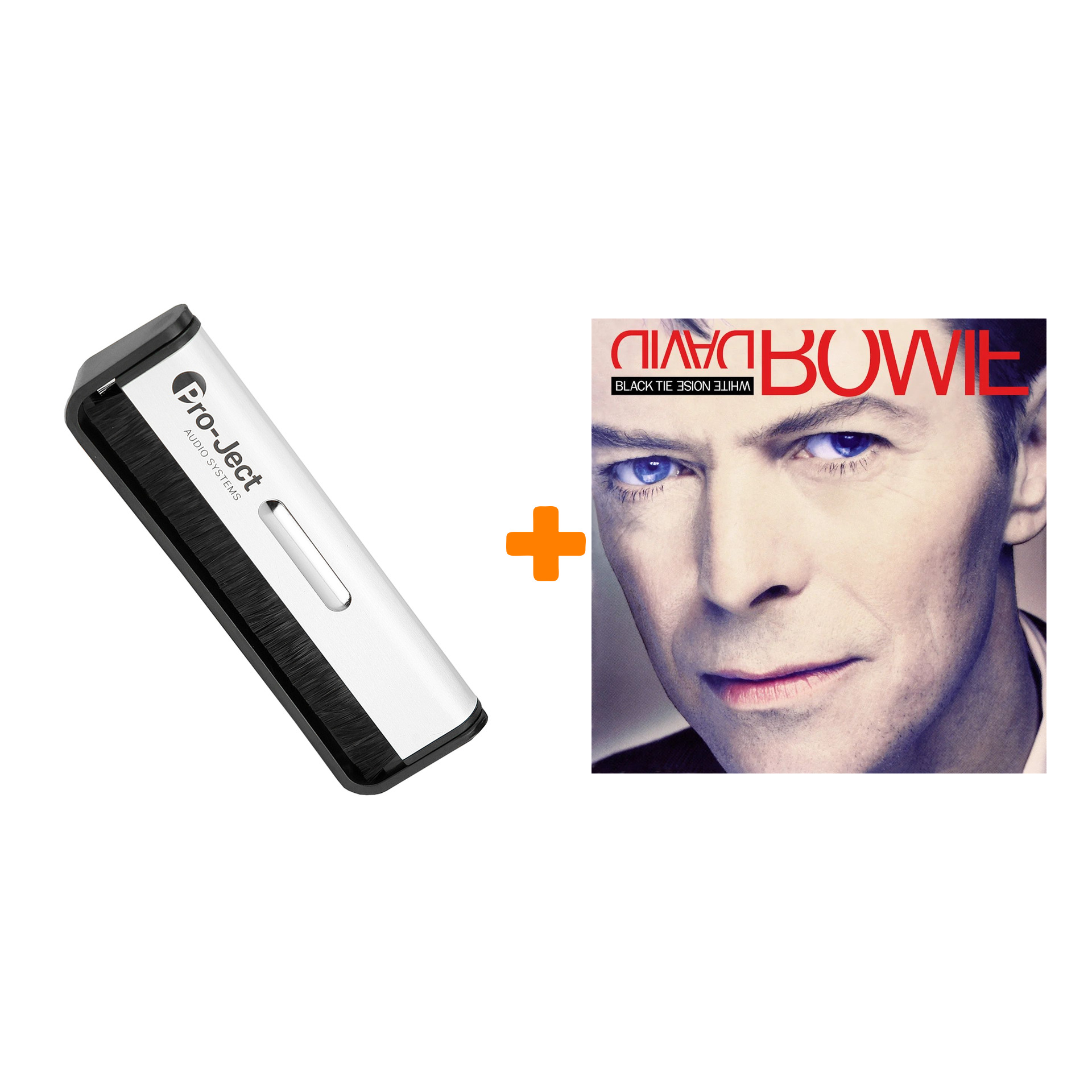 

BOWIE DAVID Black Tie White Noise 2LP + Щетка для LP Brush It Набор