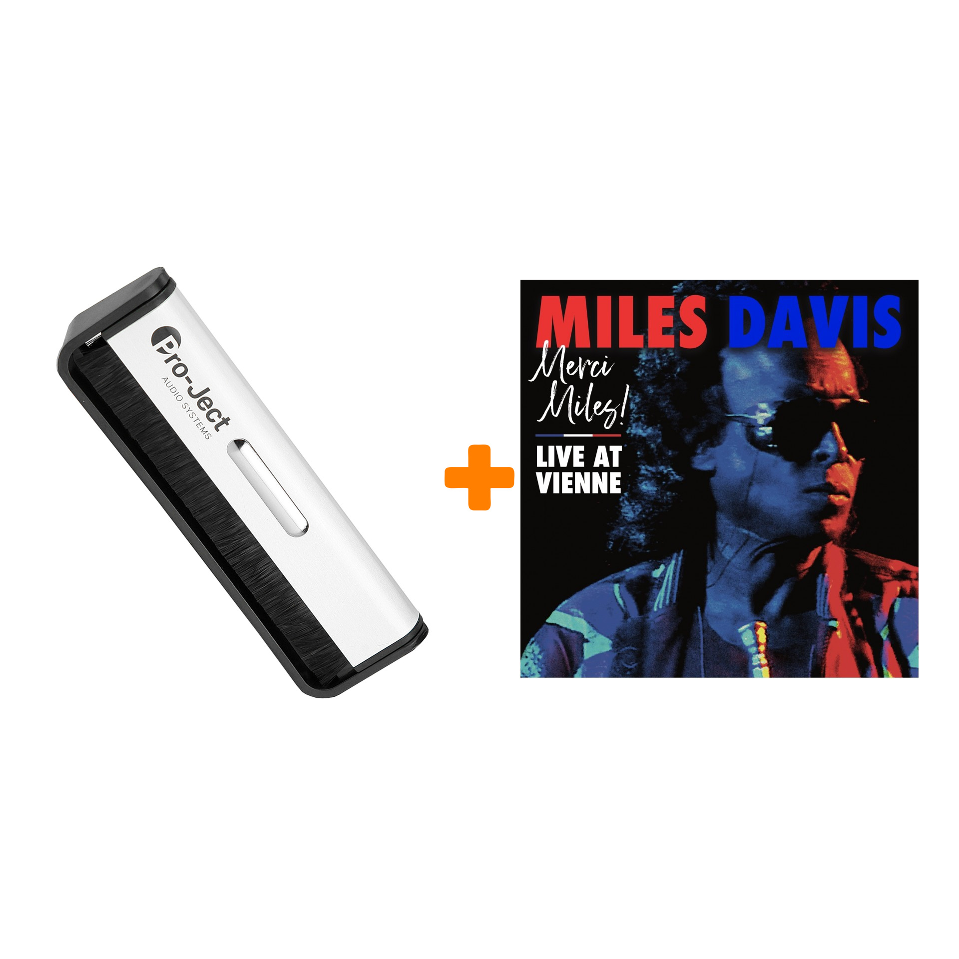 

DAVIS MILES Merci Miles! Live At Vienne 2LP + Щетка для LP Brush It Набор