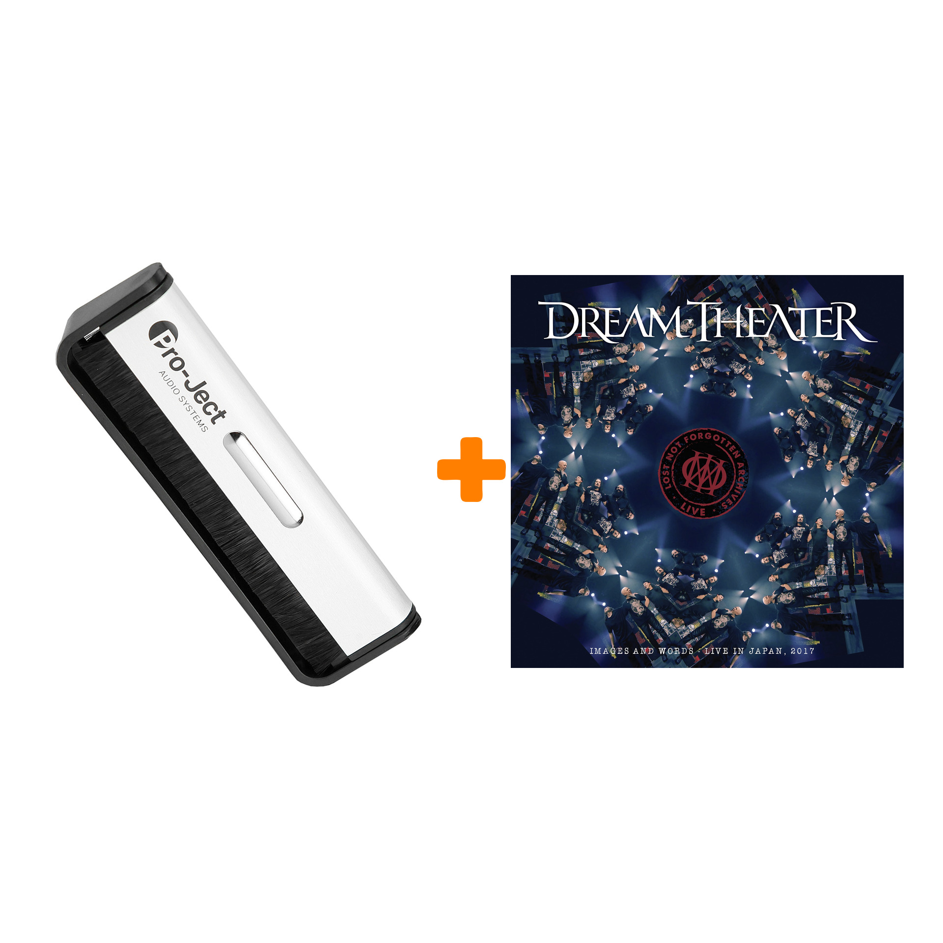 

DREAM THEATER Lost Not Forgotten Archives Images And Words Live In Japan 2017 2LP+CD + Щетка для LP Brush It Набор