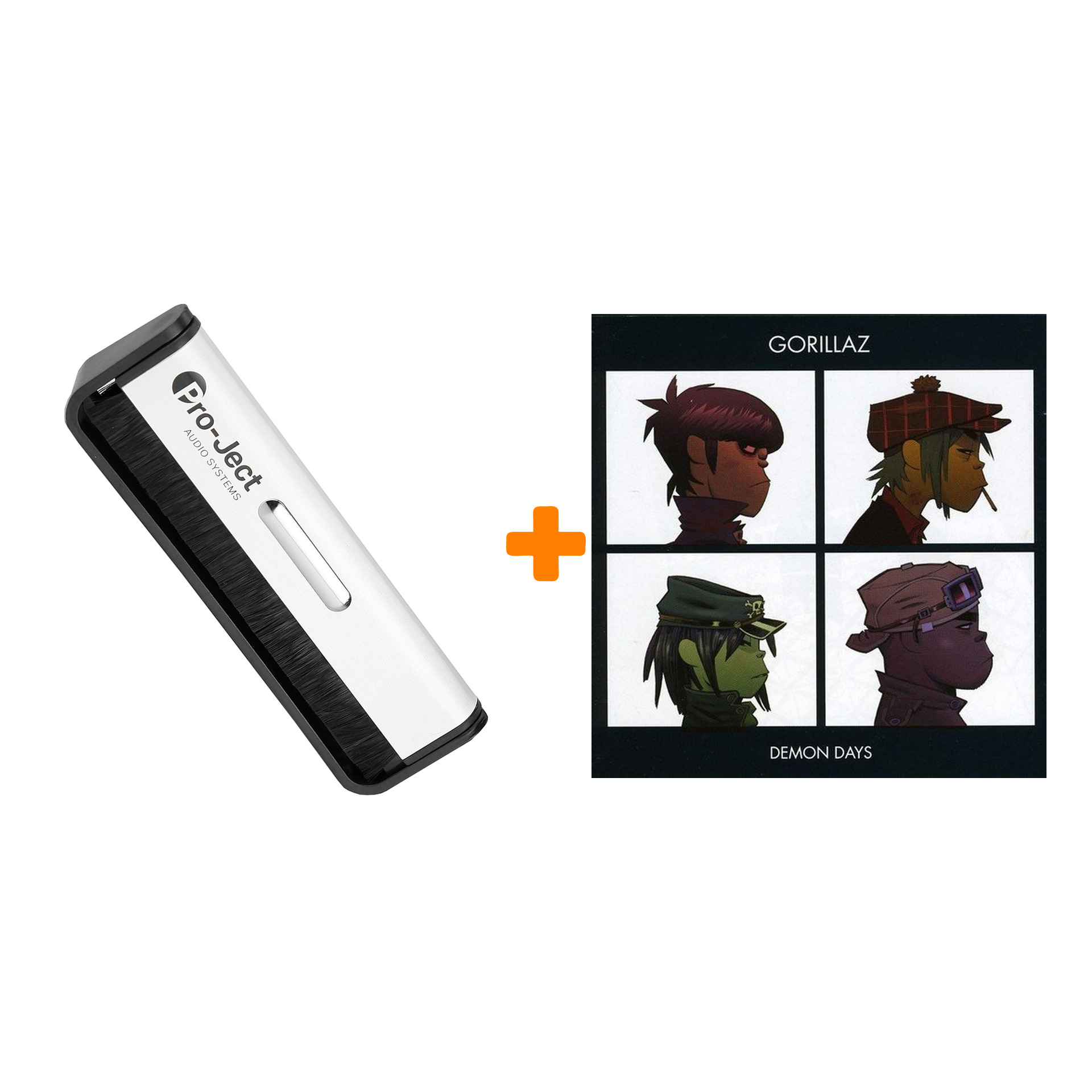 

GORILLAZ Demon Days 2LP + Щетка для LP Brush It Набор