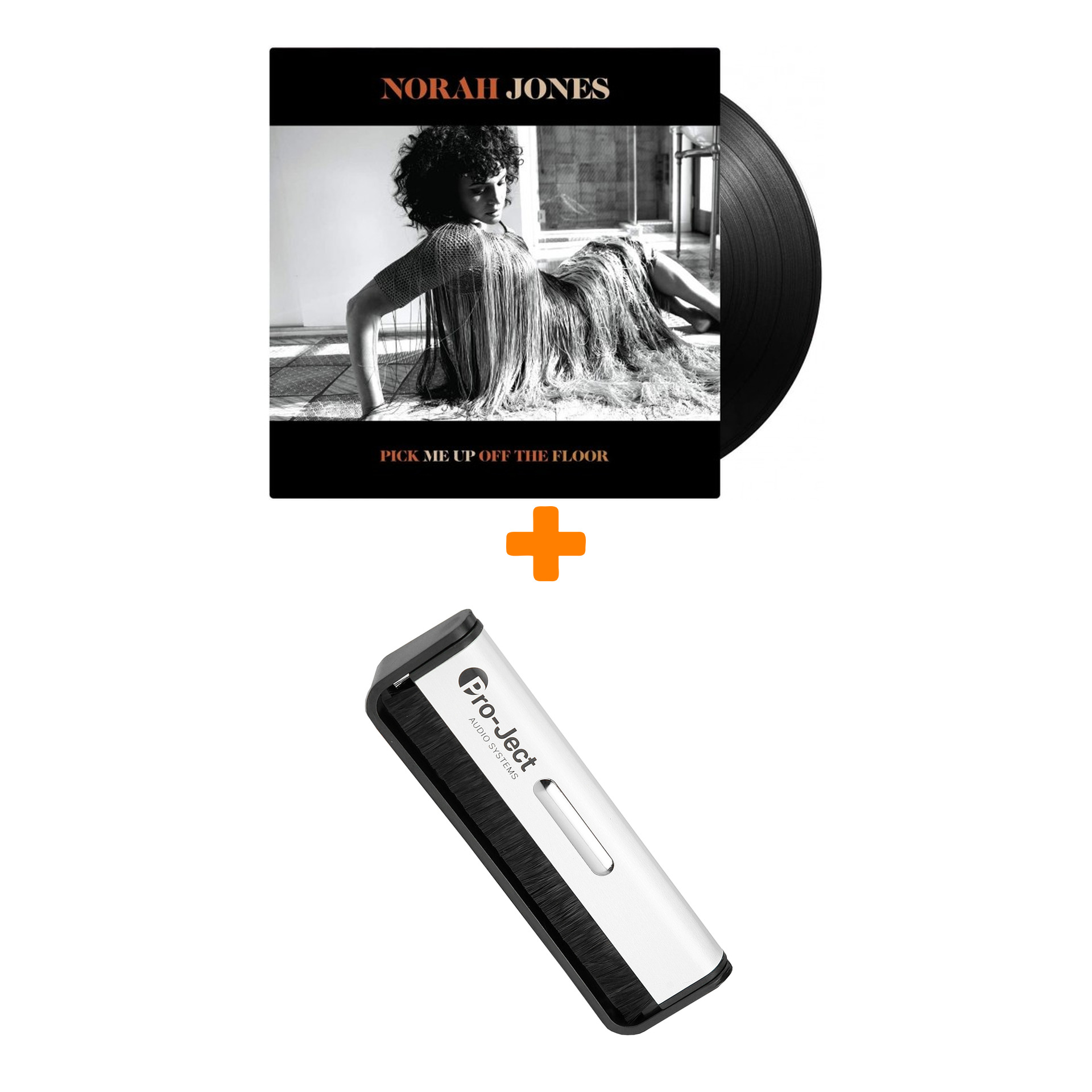 

JONES NORAH Pick Me Up Off The Floor LP + Щетка для LP Brush It Набор