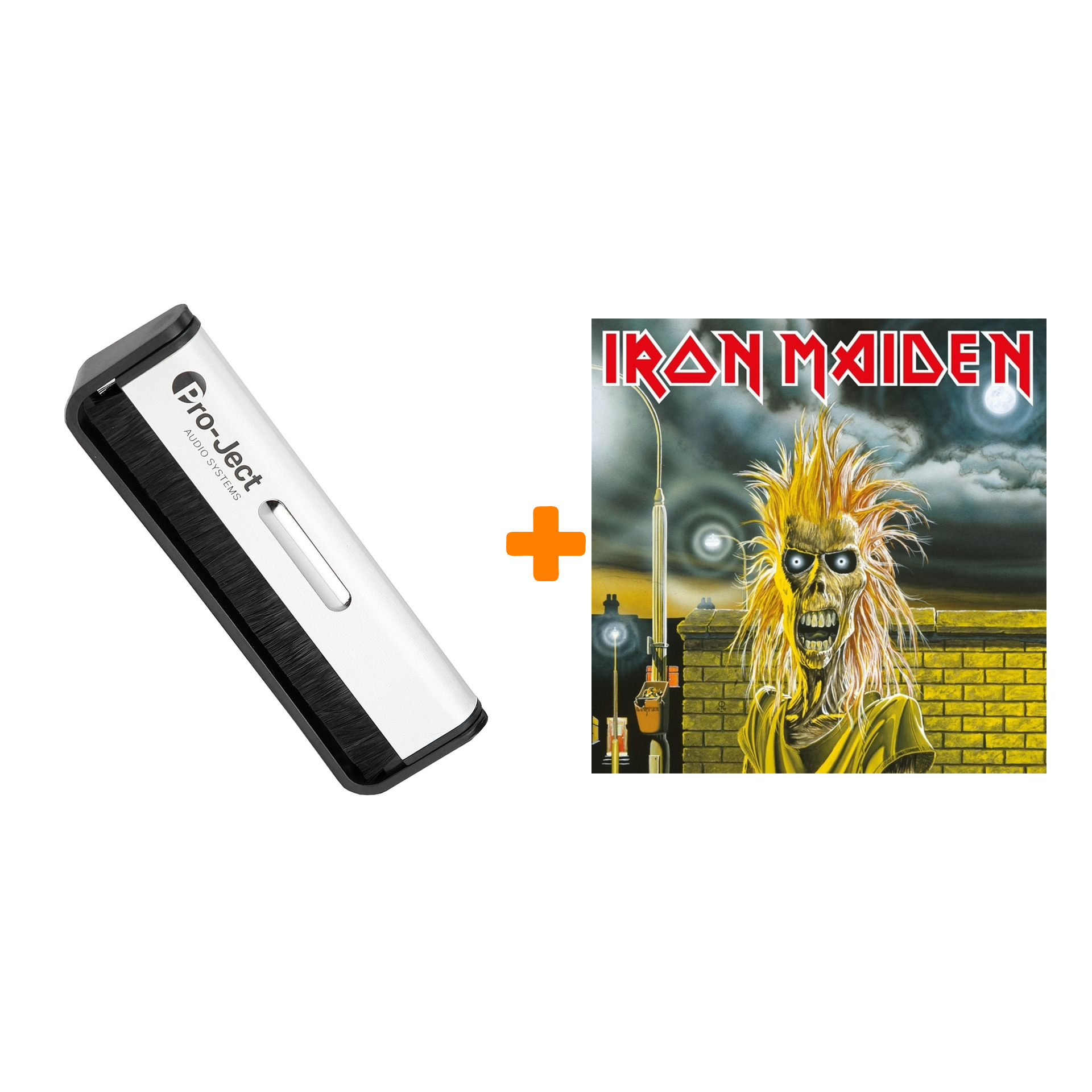 

IRON MAIDEN Iron Maiden LP + Щетка для LP Brush It Набор