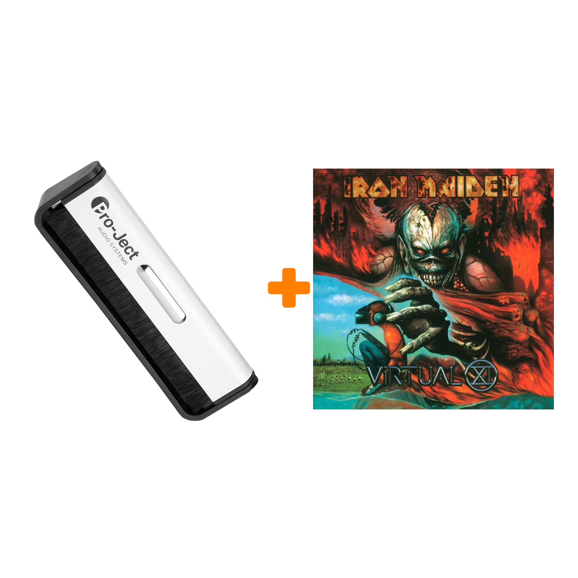 

IRON MAIDEN Virtual XI 2LP + Щетка для LP Brush It Набор