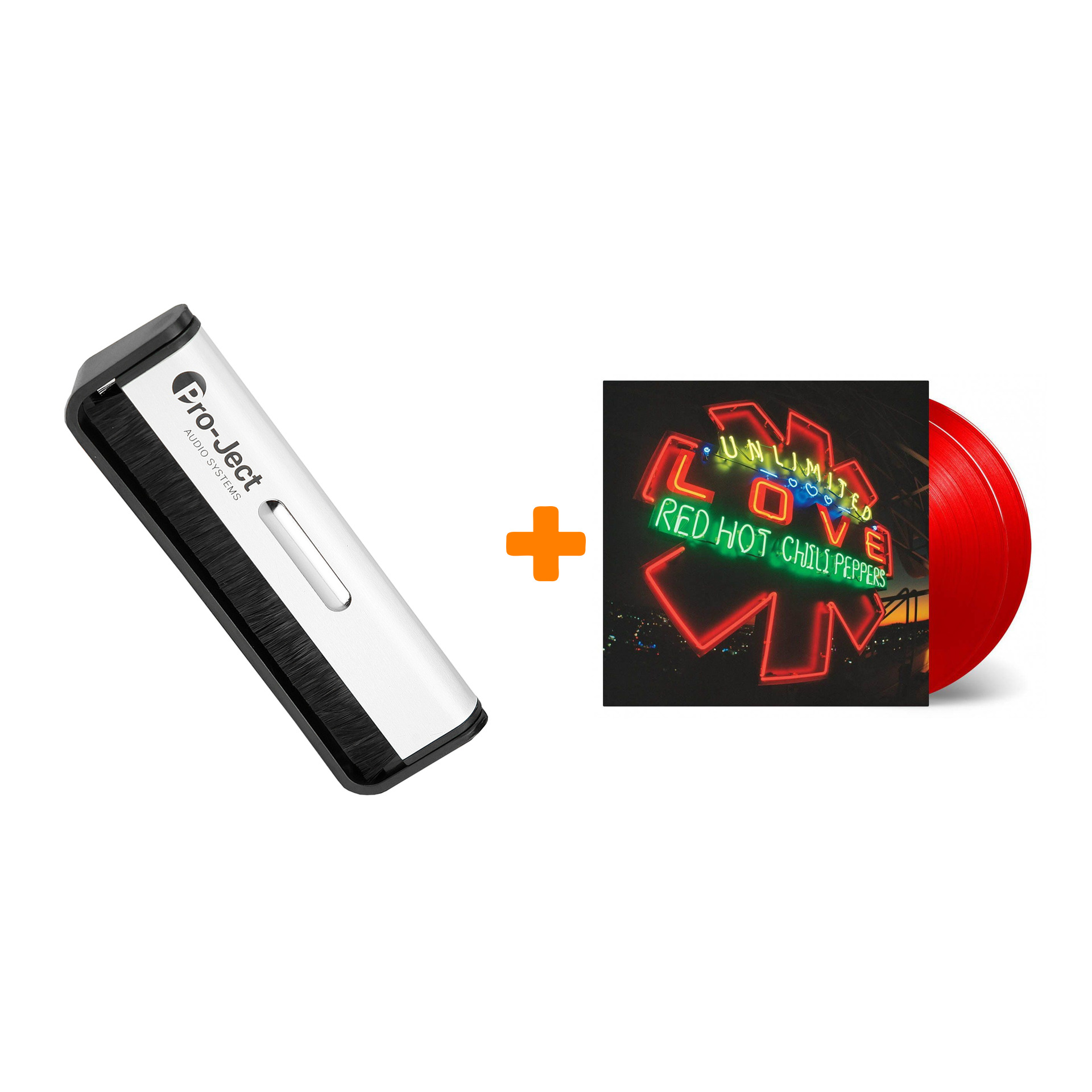 

RED HOT CHILI PEPPERS Unlimited Love Coloured Red Vinyl 2LP + Щетка для LP Brush It Набор