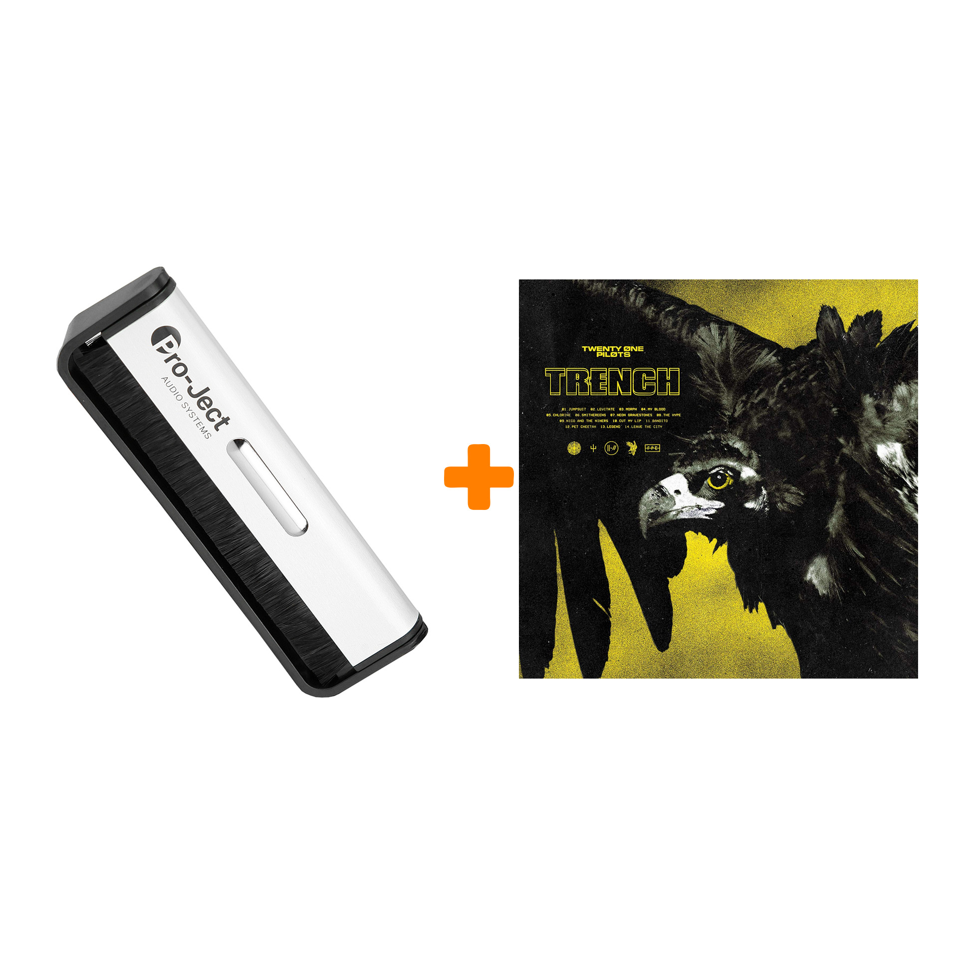 

TWENTY ONE PILOTS Trench 2LP + Щетка для LP Brush It Набор