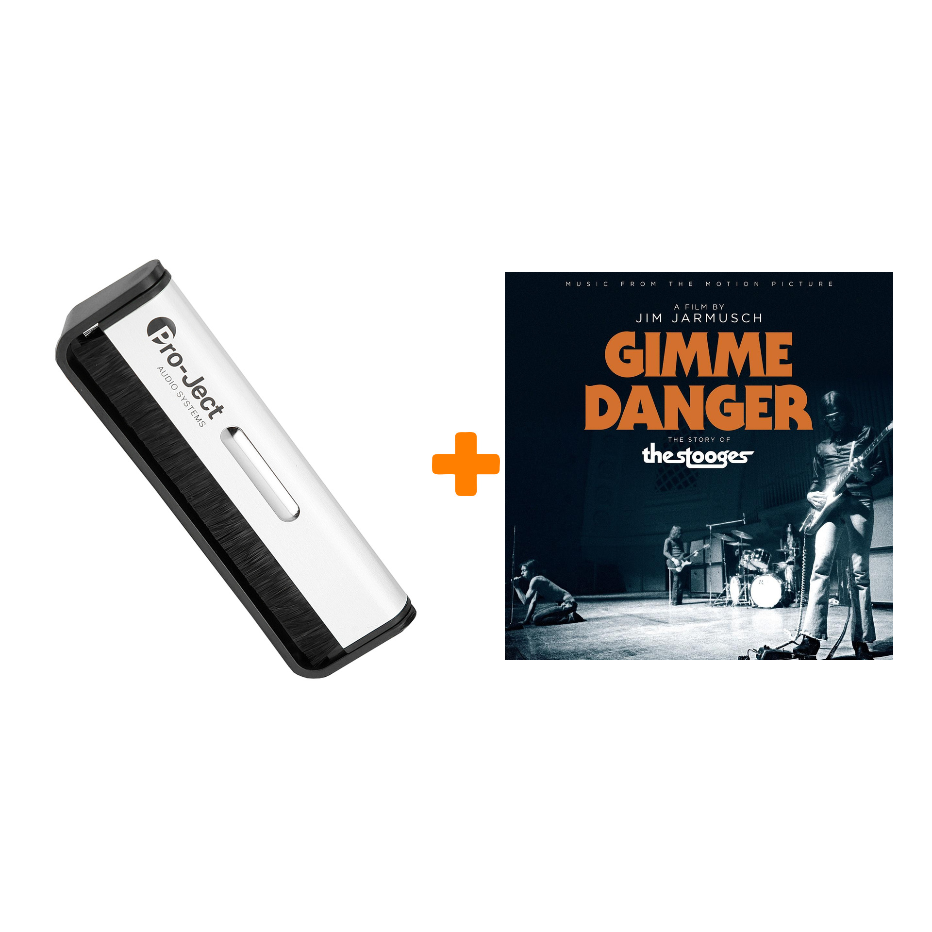 

V/A Gimme Danger Music From The Motion Picture Ultra Clear Vinyl LP + Щетка для LP Brush It Набор