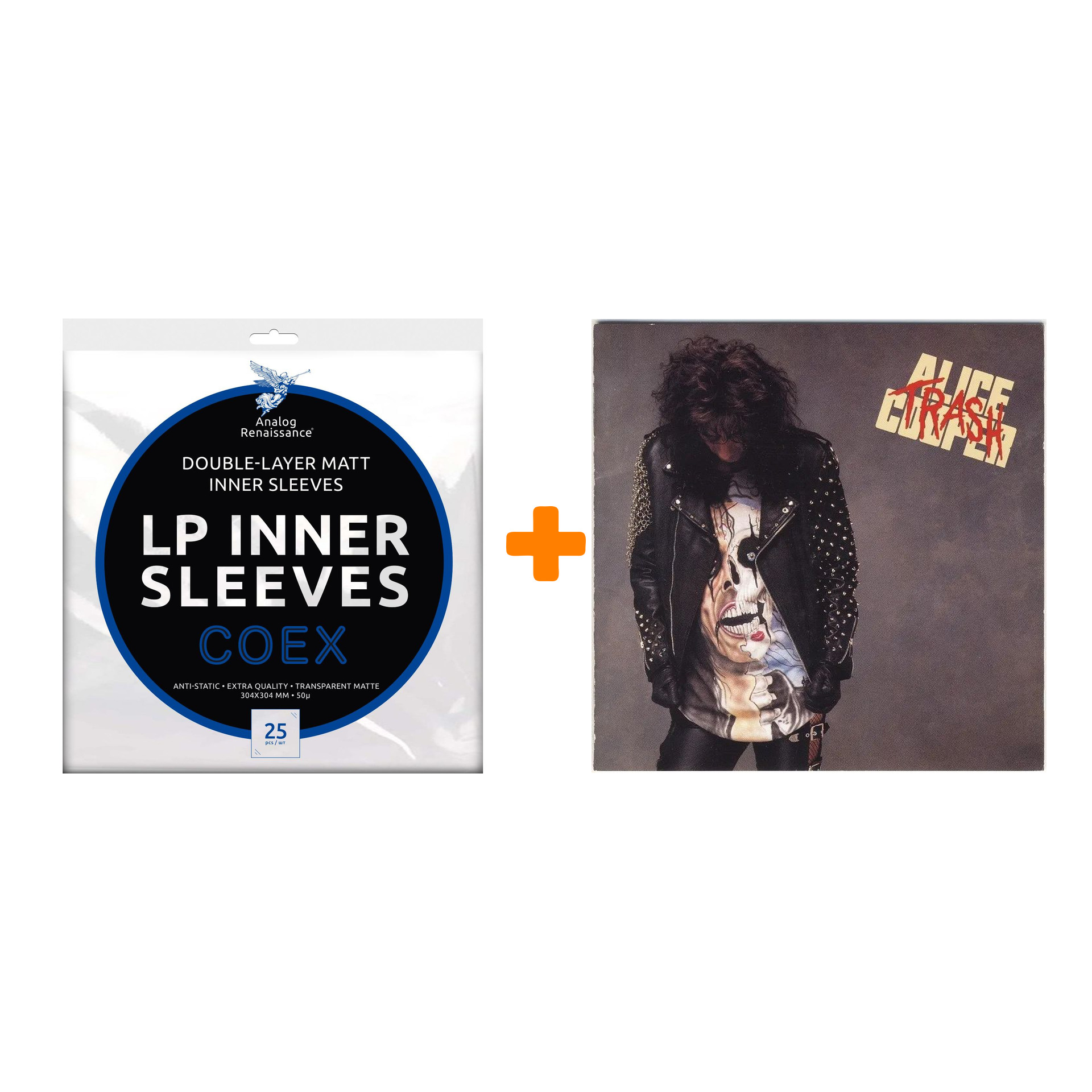 цена COOPER ALICE Trash LP + Конверты внутренние COEX для грампластинок 12 25шт Набор