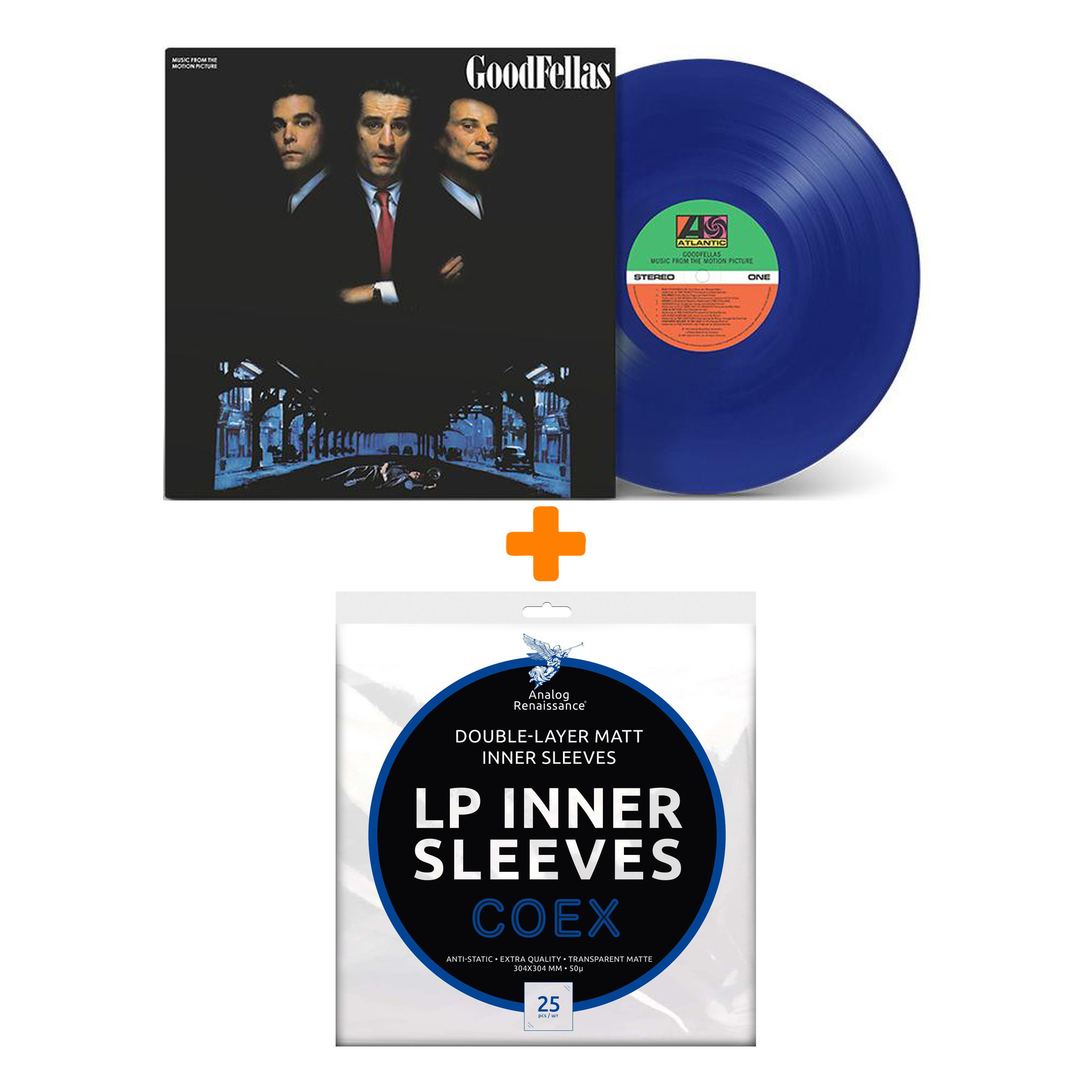 

OST Goodfellas Coloured Vinyl LP + Конверты внутренние COEX для грампластинок 12" 25шт Набор