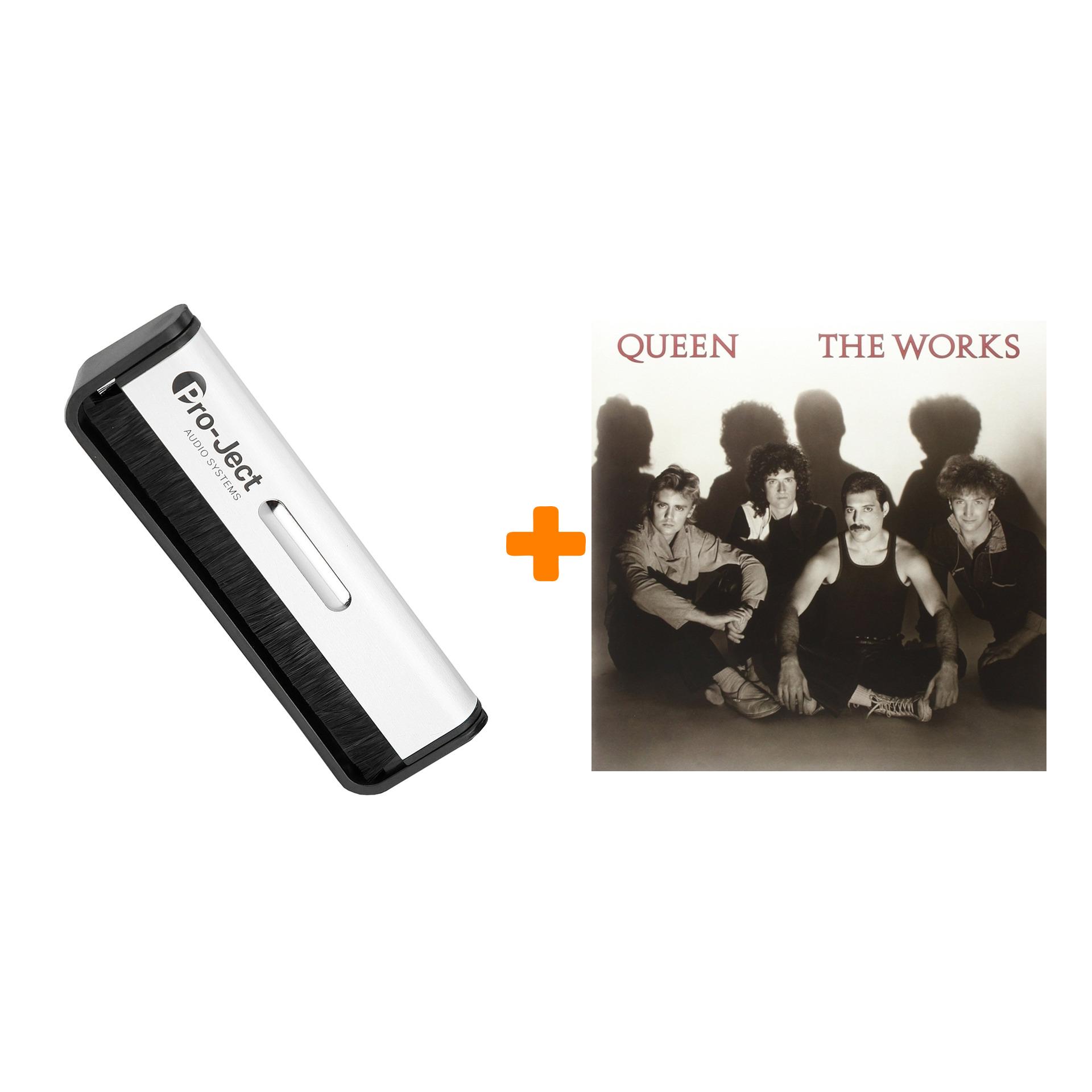 

QUEEN The Works LP + Щетка для LP Brush It Набор