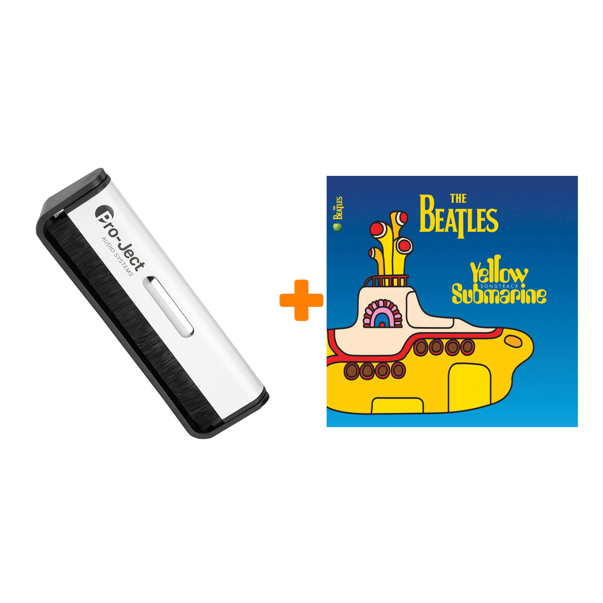 

THE BEATLES Yellow Submarine LP + Щетка для LP Brush It Набор