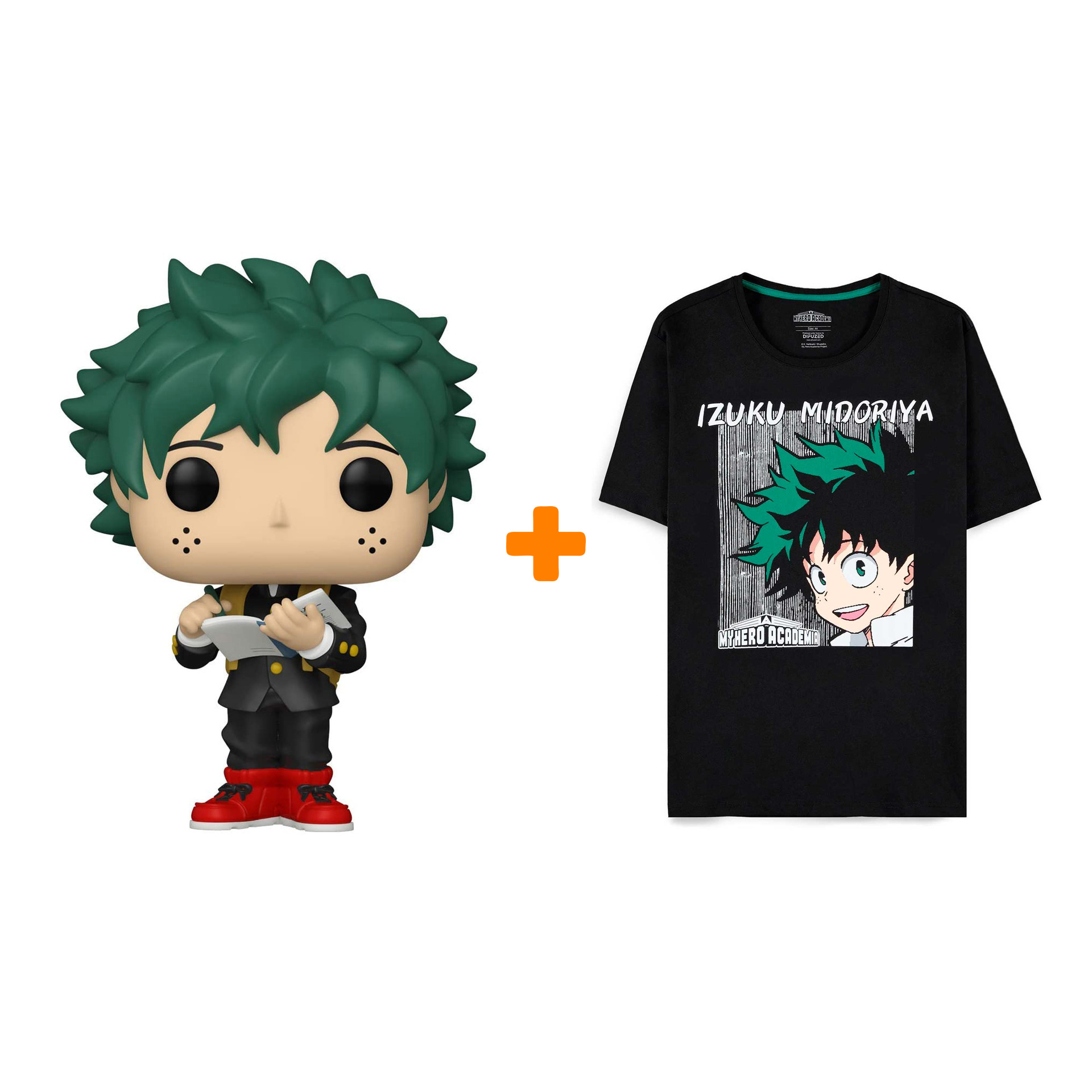 

Набор My Hero Academia (фигурка My Hero Academia: Izuku Midoriya + футболка My Hero Academia Izuku Midoriya XL)