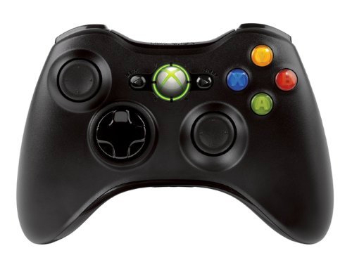 Беспроводной геймпад для Xbox 360 (черный)