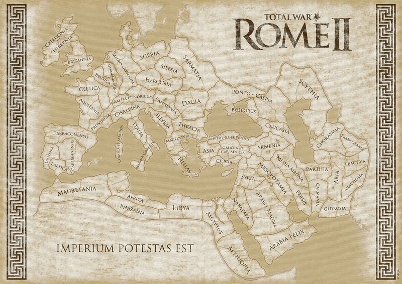 Карта городов total war rome 2