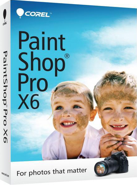 PaintShop Pro X6 (английская версия)