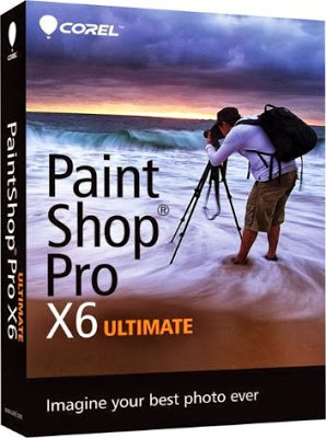 PaintShop Pro X6 Ultimate (английская версия)