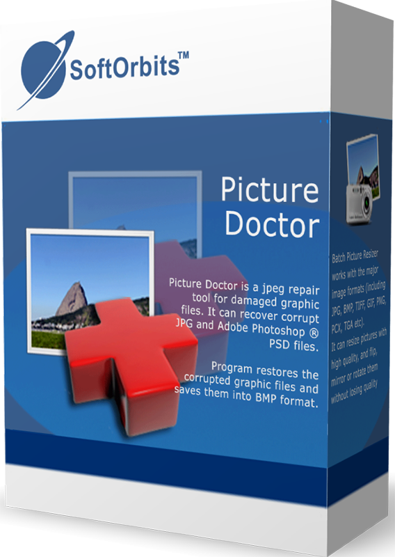 SoftOrbits Picture Doctor (Доктор изображений для JPEG и PSD) [Цифровая версия] (Цифровая версия)