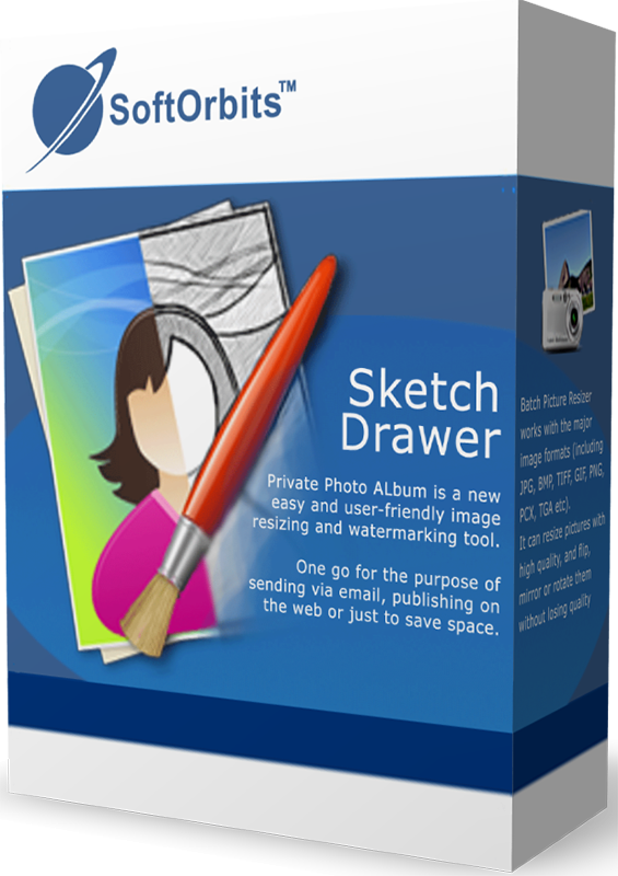 SoftOrbits Sketch Drawer (Создание эффекта рисунка из фото) [Цифровая версия] (Цифровая версия)