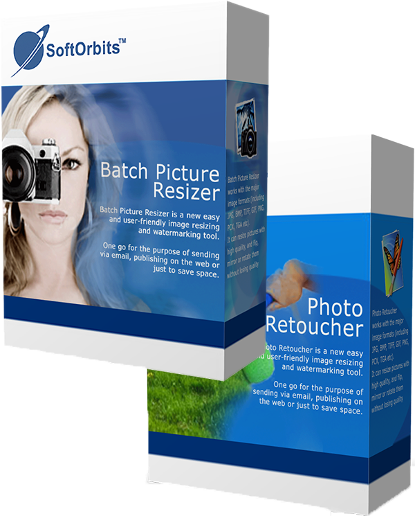 SoftOrbits Photo Retoucher + Batch Picture Resizer (Personal) Rus Promo [Цифровая версия] (Цифровая версия)