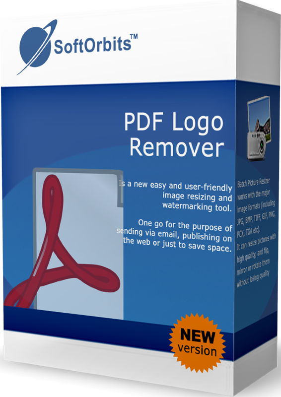 SoftOrbits PDF Logo Remover (Удаление логотипов с PDF) [Цифровая версия] (Цифровая версия)