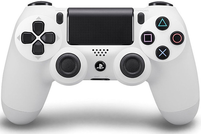   Dualshock 4 Glacier White  PS4 ()