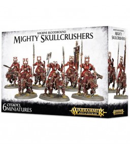 Warhammer.  Khorne Bloodbound Mighty Skullcrushers