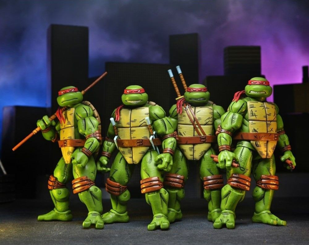 Набор фигурок Teenage Mutant Ninja Turtles [Mirage Comics] – Leonardo,  Raphael, Michelangelo, & Donatello Action Figuresl (18 см) (4 шт) - купить  по цене 0 руб с доставкой в интернет-магазине 1С Интерес