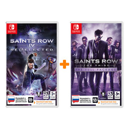  Saints Row IV. Re-elected.  [Switch,  ] + Saints Row: The Third. The Full Package.  [Switch,  ]