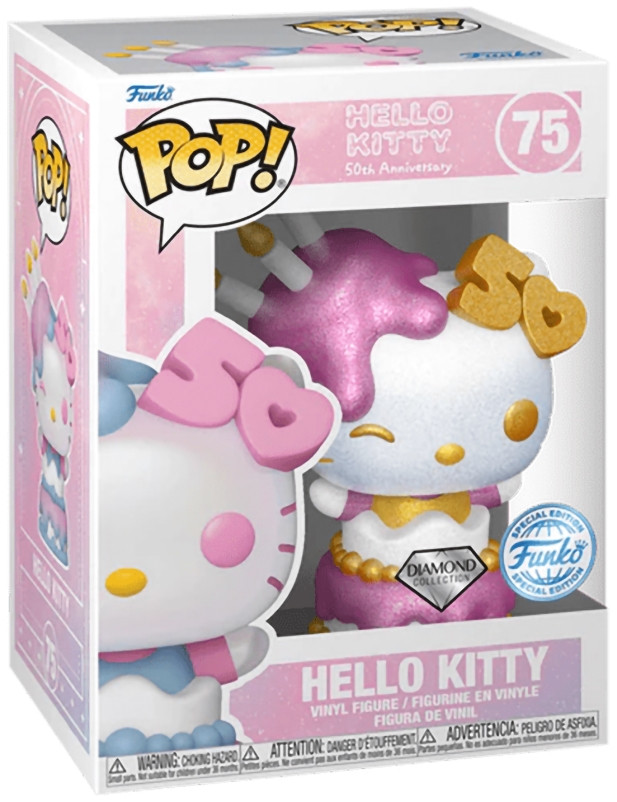  Funko POP: Hello Kitty  Hello Kitty in Cake Exclusive [50th Anniversary] (9,5 )