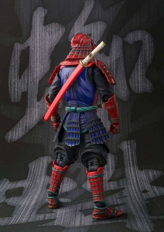 samurai spider man figure