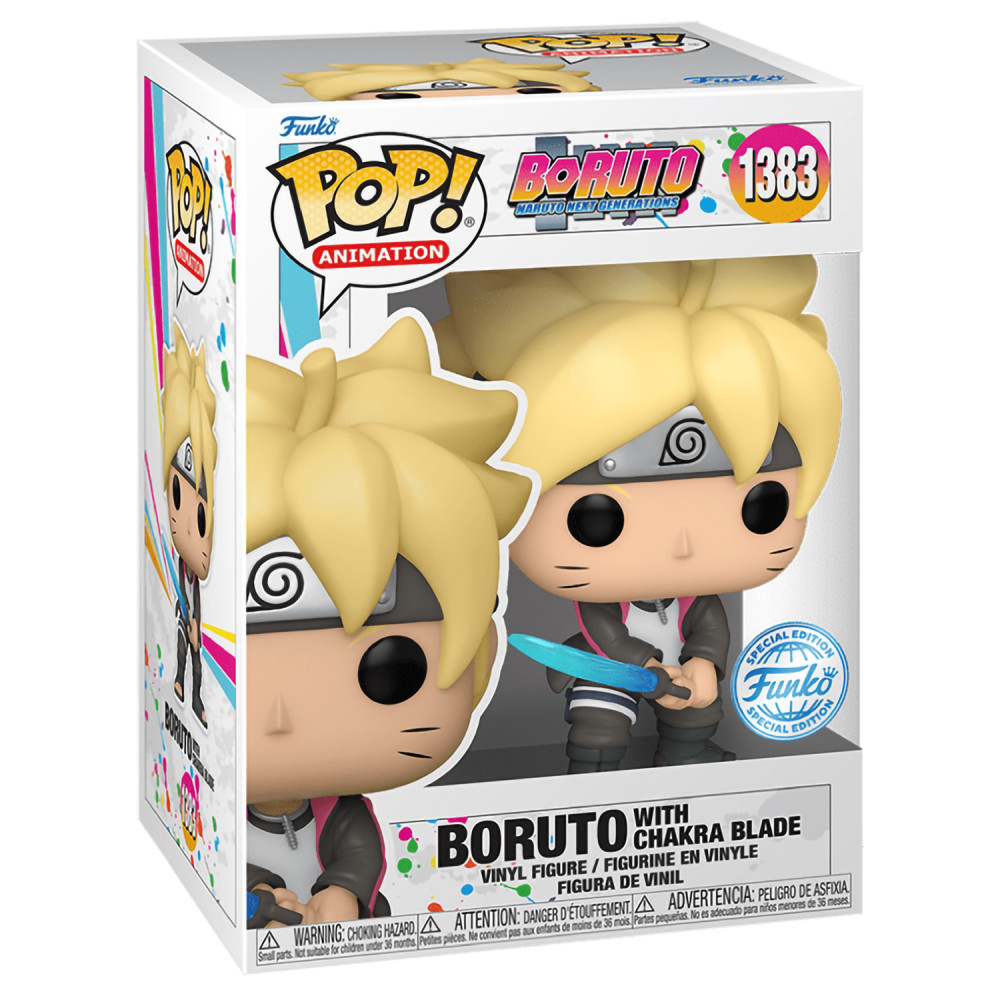  Funko POP Animation: Boruto  Boruto With Chakra Blade [Glows In The Dark] Exclusive (9,5 )