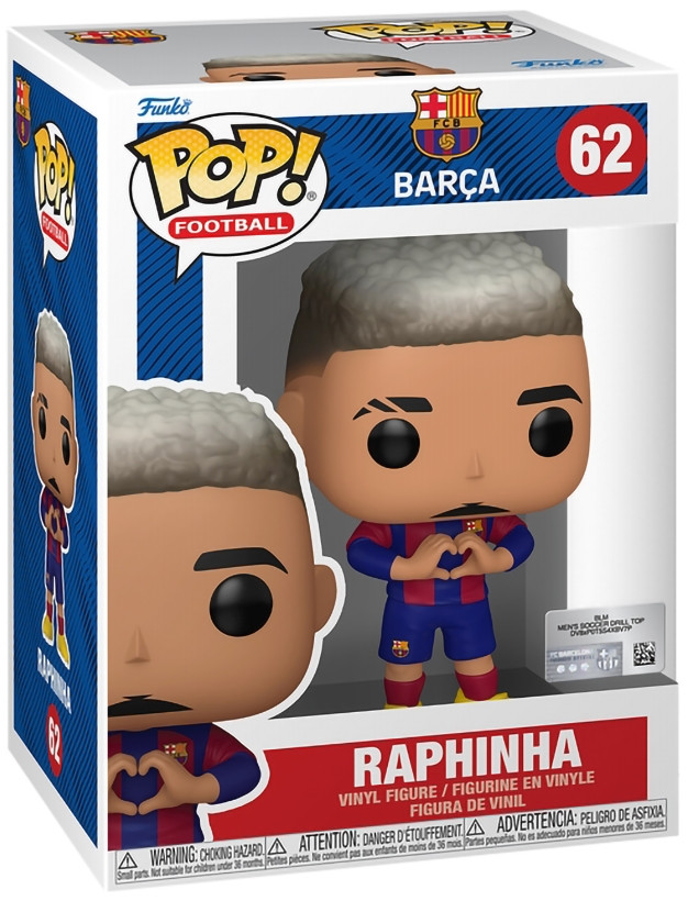  Funko POP Football: Barcelona  Raphinha (9,5 )