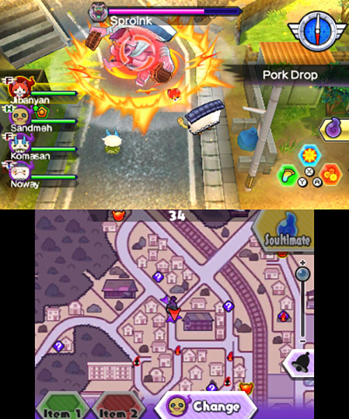 Yo-Kai Watch Blasters: White dog squad [3DS]