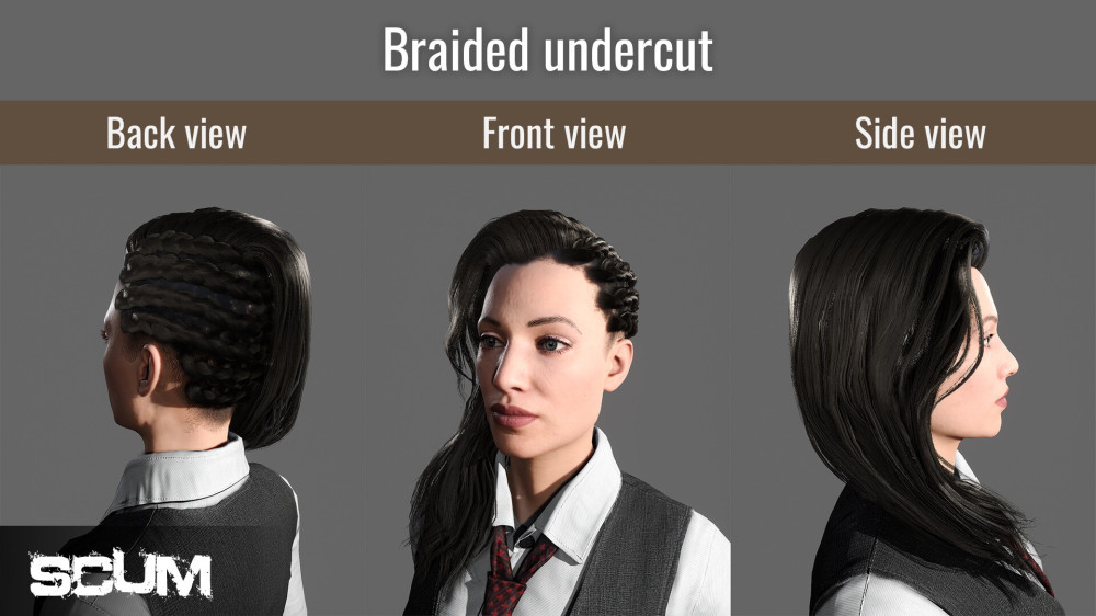 SCUM: Female Hair Pack () [PC,  ]