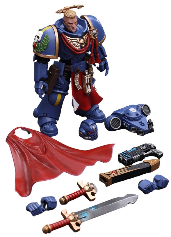  Warhammer 40 000: Ultramarines  Primaris Captain with Power Sword and Plasma Pistol 1:18 (12 )