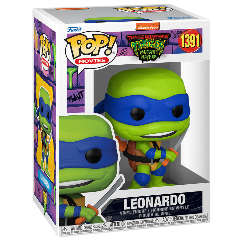  Funko POP Movies: Teenage Mutant Ninja Turtles  Mutant Mayhem Leonardo (9,5 )