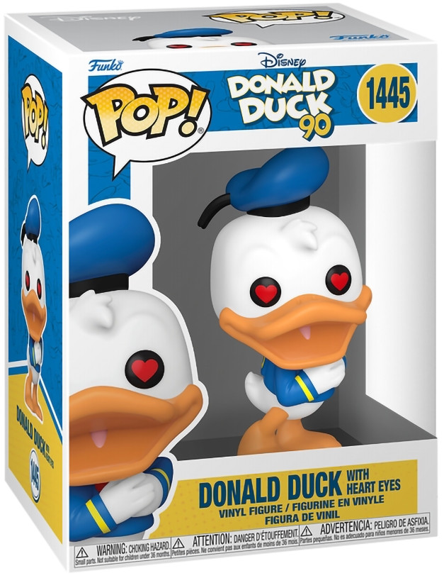  Funko POP Disney: Donald Duck  Donald Duck with Heart Eyes [90th Anniversary] (9,5 )