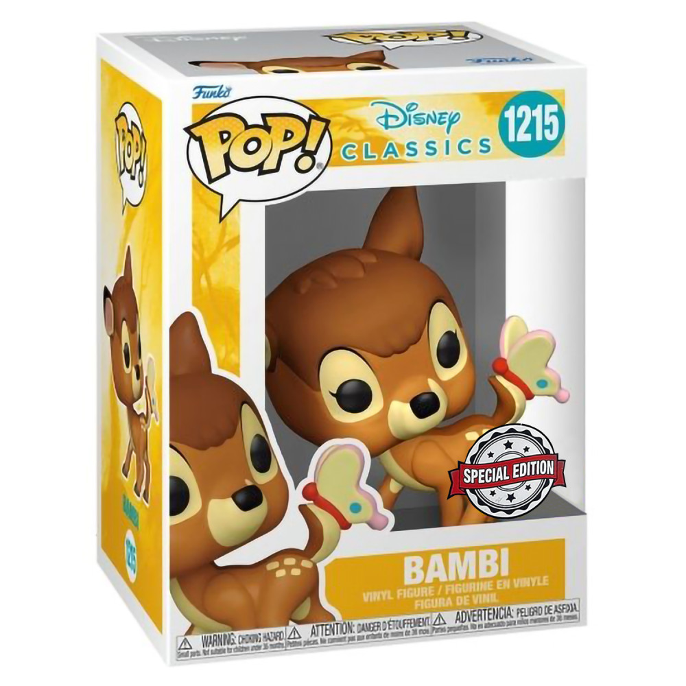  Funko POP Disney Classics  Bambi [San Diego Comic Con 2022 Exclusive] (9,5 )