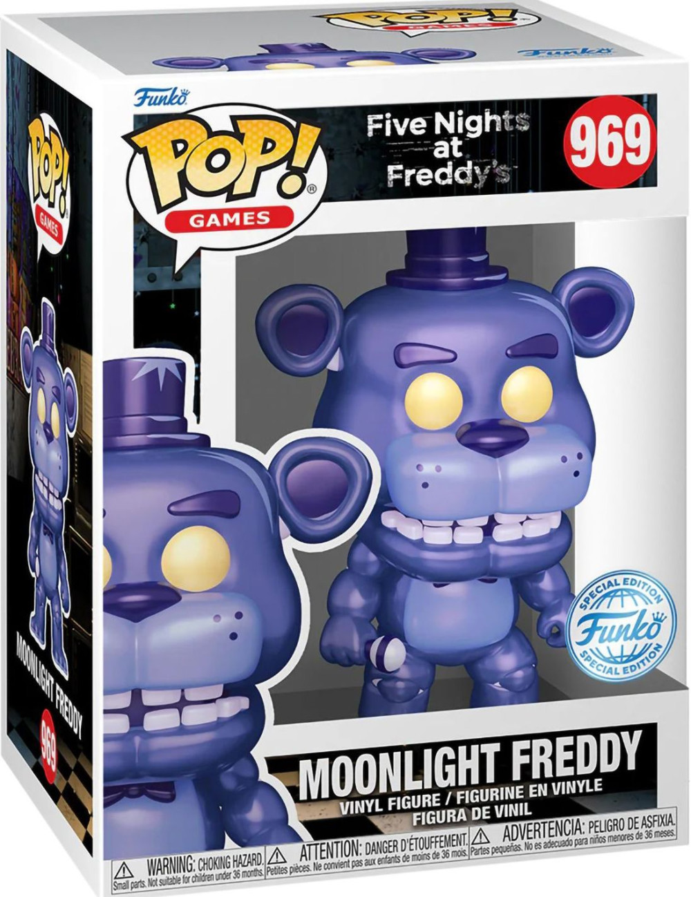  Funko POP Games: Five Nights At Freddy`s  Moonlight Freddy Exclusive (9,5 )