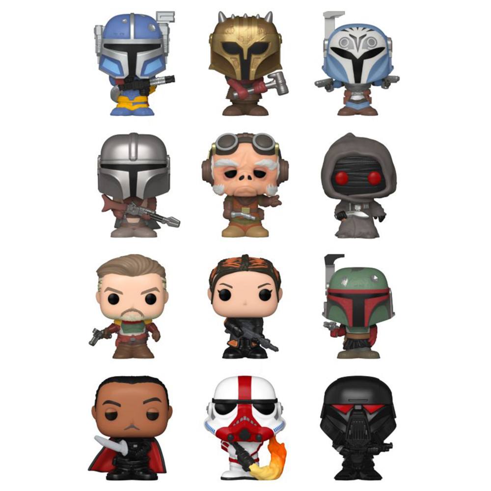  Funko Mystery Bitty POP Star Wars: Mandalorian (1   )