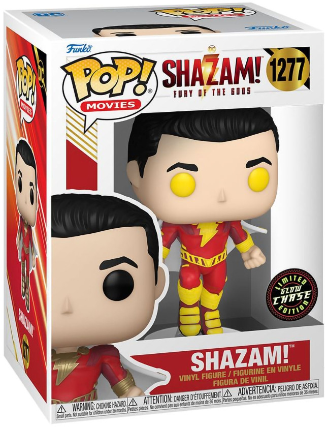  Funko POP Movies: Shazam 2  Shazam With Chase (9,5 )