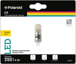   Polaroid 220V G 4W 3000K G9 350lm