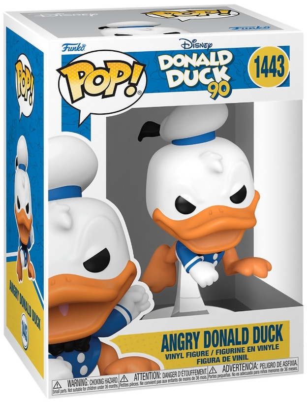  Funko POP Disney: Donald Duck  Angry Donald Duck [90th Anniversary] (9,5 )