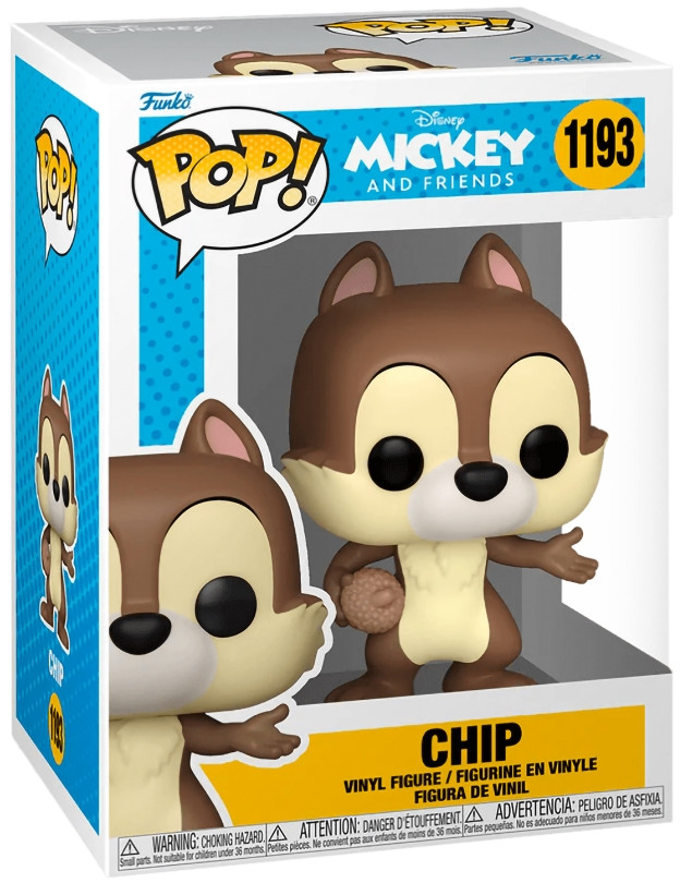  Funko POP Disney: Mickey And Friends  Chip (9,5 )