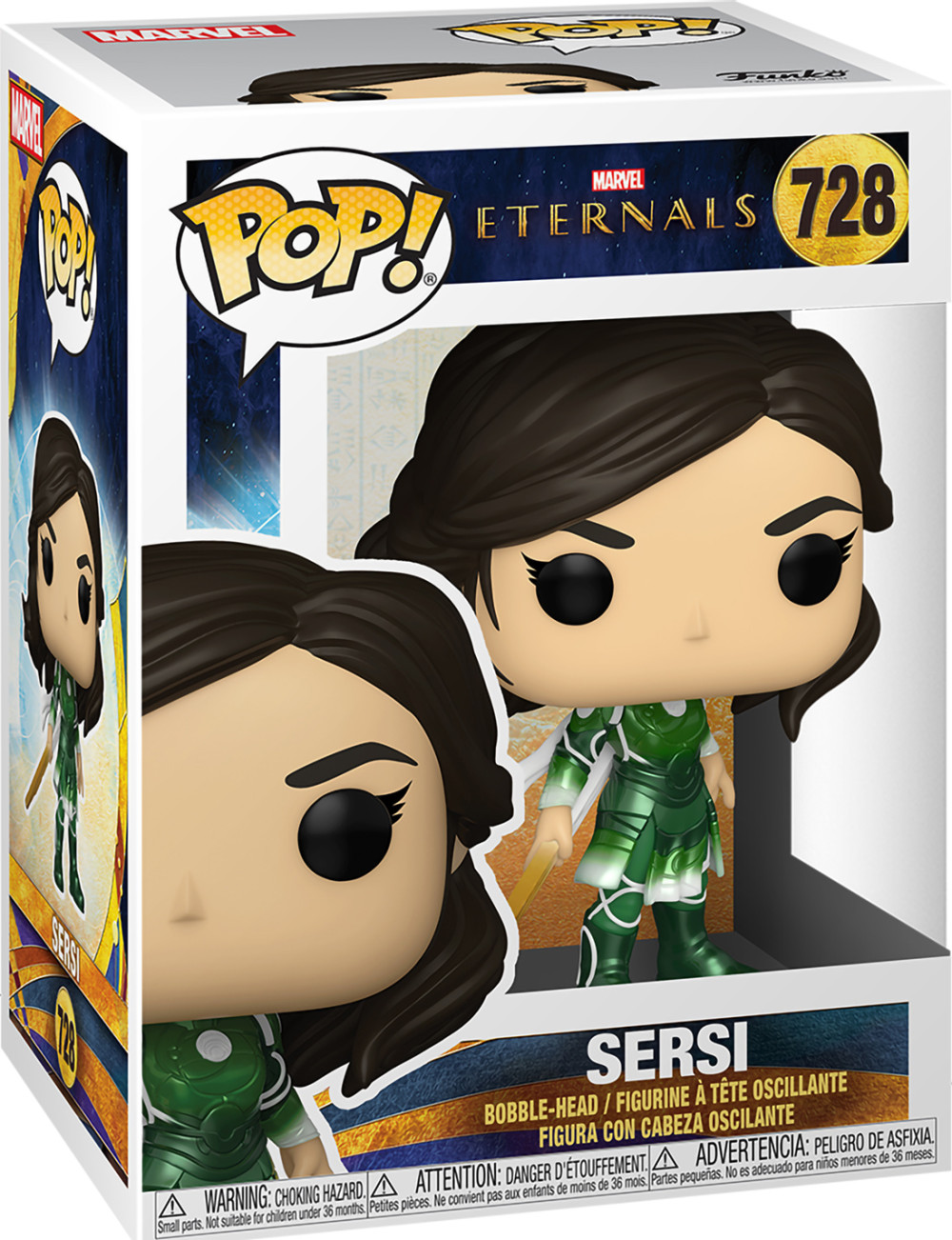  Funko POP Marvel Eternals: Sersi Bobble-Head (9, 5 )