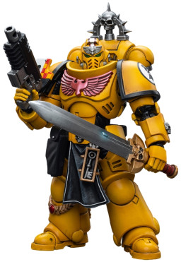  Warhammer 40 000: Imperial Fists  Lieutenant with Power Sword 1:18 (12 )