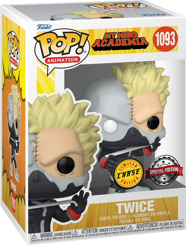  Funko POP Animation: My Hero Academia  Twice With Chase Exclusive (9,5 )