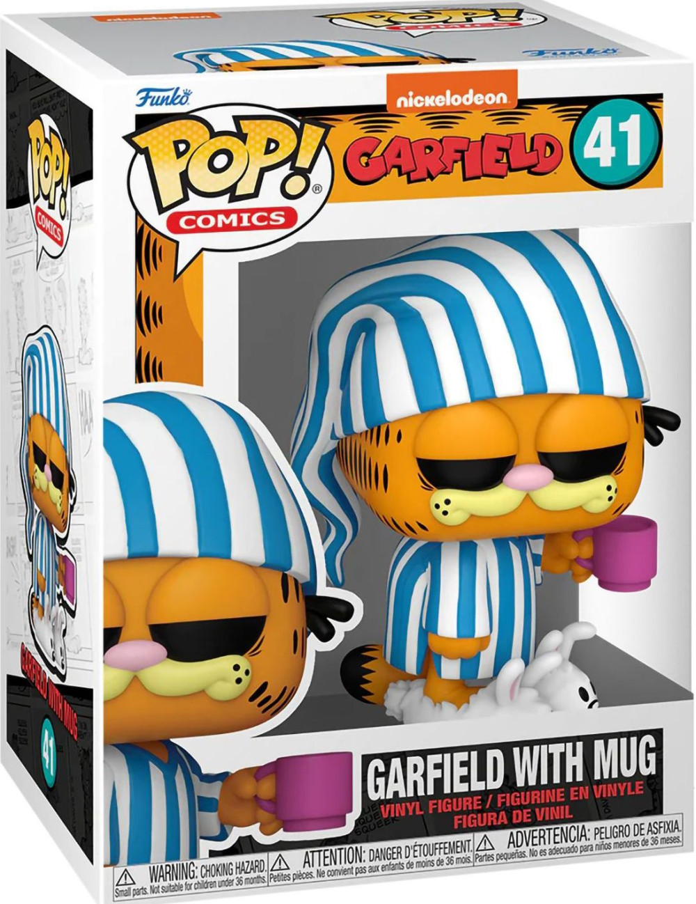  Funko POP Comics: Garfield  Garfield with Mug (9,5 )